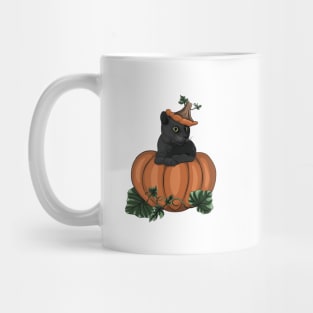 Pumpkin kitty Mug